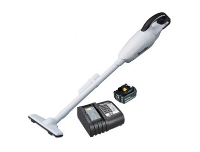 Akumuliatorinis dulkių siurblys 18V Makita DCL180SFW