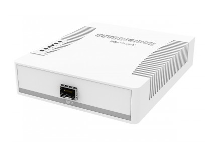Komutatorius 5 prievadų Mikrotik RB260GSP (CSS106-1G-4P-1S)