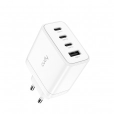 Sieninis įkroviklis Cudy CH70_EU (3x USB-C, 1x USB-A, 65W)