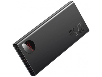 Išorinis akumuliatorius (Powerbank) BASEUS PPAD070001 (10000mAh, 22.5W, PD3.0, QC3.0, juodas)