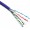 Kabelis ryšio Excel 190-071-500 Cat6 U/UTP (LSOH, 23AWG, B2CA, violetinis, ritė 500m.)