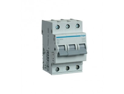 Automatinis jungiklis Hager MC313 (13A, 3P, 400V, 6kA)