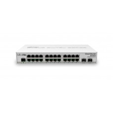 24 prievadų valdomas komutatorius MikroTik CRS326-24G-2S+IN
