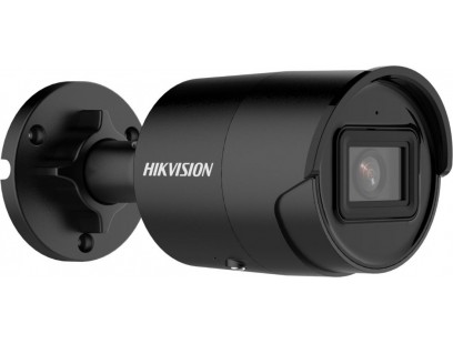 Hikvision bullet DS-2CD2043G2-IU F2.8 (juoda, 4 MP, 40 m. IR, AcuSense)