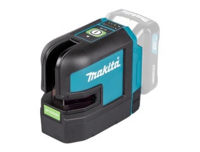Akumuliatorinis lazerinis nivelyras kryžminis 12V Makita SK105GDZ (Be akum. ir pakrovėjo)
