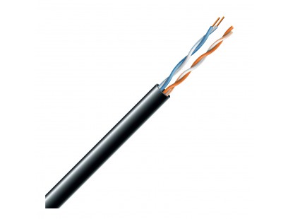LAN tinklo kabelis ECG UTP 5e (lauko, PE, 305m, Fca)