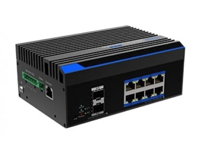 8 prievadų, 8 PoE prievadų komotatorius UTEPO UTP7308GE-BTPoE