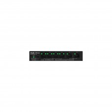 6 prievadų komutatorius Ruijie Reyee RG-ES106D-P V2 (Nevaldomas, 4 x PoE+)