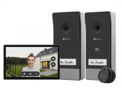 Telefonspynės komplektas EZVIZ CS-HP7 (3MP, 1 ekranas, 2 telefonspynės)