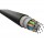 4 skaidulų vienmodis optinis kabelis Excel 205-300 (1 m, LSZH, Dca(s2-d2-a1), OS2, 9/125, 1000N, UV)