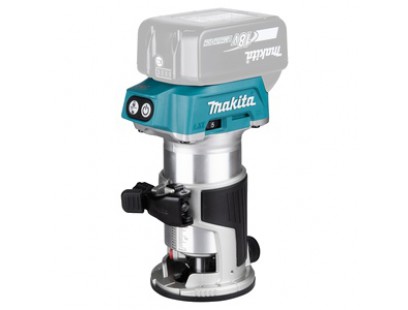 Akumuliatorinė freza 18V Makita DRT50Z (Be akumuliatoriaus ir pakrovėjo)