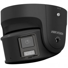 Hikvision dome DS-2CD2387G2P-LSU/SL(C) F4 (juoda, 8 MP, 30 m. IR, ColorVu)