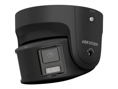 Hikvision dome DS-2CD2387G2P-LSU/SL(C) F4 (juoda, 8 MP, 30 m. LED, ColorVu)