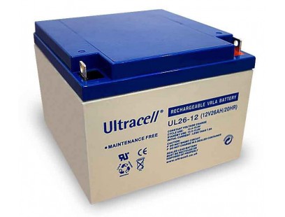 Akumuliatorius Ultracell UL26-12 (26 Ah, 12V)