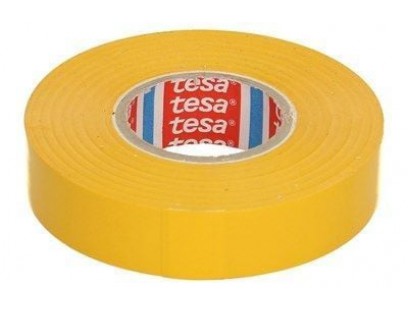 Izoliuojanti juosta TESA PREMIUM (geltona) 33m x 19mm 04163-00003-07