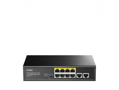 8 prievadų komutatorius CUDY GS1010P