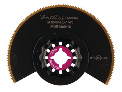 Pusapvalis pjūklelis 85mm MultiTool Starlock Makita B-64973