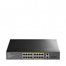 18 prievadų komutatorius CUDY GS1018PS2