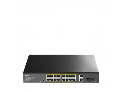 18 prievadų komutatorius CUDY GS1018PS2