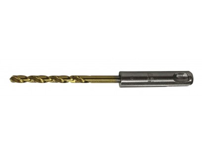Grąžtas metalui 4.5x110mm SDS-PLUS HSS Makita B-57439 (darbinis ilgis 47mm)
