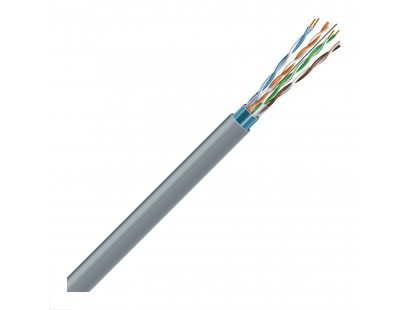 LAN tinklo kabelis ECG FTP 6 (vidaus, ekranuotas, PVC, 305m, Eca, 24 AWG/0.54mm)