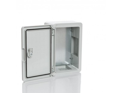 Plastikinė dėžė Plastim PP3001 (300x200x130, pilka, IP65, IP08)