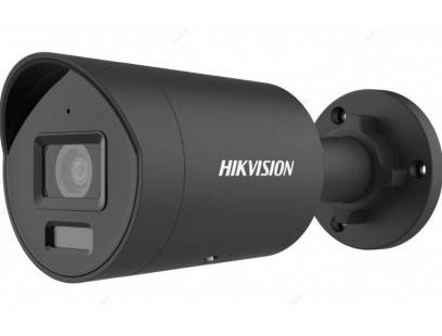 Hikvision bullet DS-2CD2046G2H-IU F2.8 (juoda, 4 MP, 40 m. IR, AcuSense, DarkFighter)