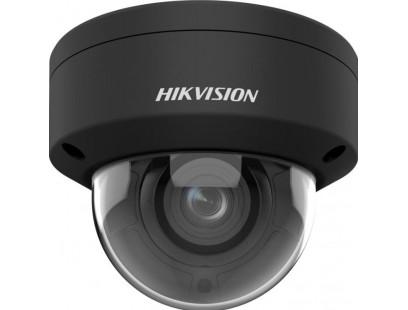 Hikvision dome DS-2CD2787G2HT-LIZS F2.8-12 (juoda, 8 MP, IR, LED iki 40m, ColorVu, Darkfighter)
