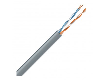 LAN tinklo kabelis ECG UTP 6 (vidaus, PVC, Eca, 305m, 23 AWG/0.54mm)