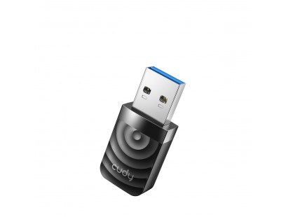 Adapteris WiFi CUDY WU1300S USB (WiFi 5, 867Mbps + 400Mbps WiFi)
