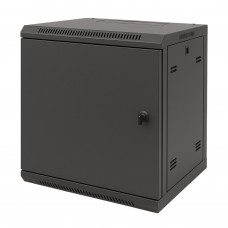 Komutacinė spinta 19'' pakabinama 6U 600x450mm (juoda, nesurinkta, IP20)