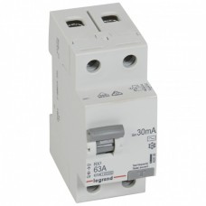 Srovės nuotekio relė RCD RX Legrand 402026 (AC, 63A, 2P, 30mA, 230V)