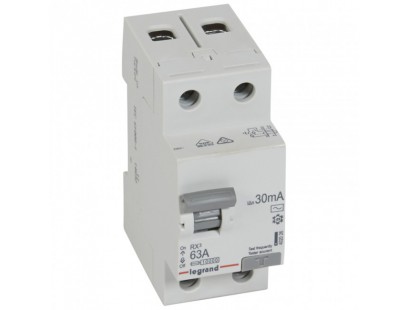 Srovės nuotekio relė RCD RX Legrand 402026 (AC, 63A, 2P, 30mA, 230V)