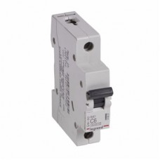Automatinis jungiklis MCB RX3 Legrand 419199 (6A, 1P, 230V, 6kA)