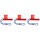 Dirželis–adapteris įrankiams Knipex 00 50 02 T BK (3 vnt.)