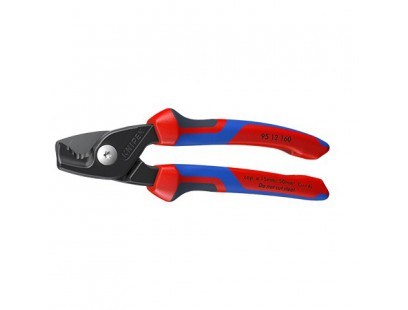 Kabelių kirpimo žirklės KNIPEX 9512160 (160mm, Ø15mm/50 mm2)