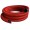 Raudonas gofruotas vamzdis D160/d135 su viela (be halogenų, 25m) Pipelife