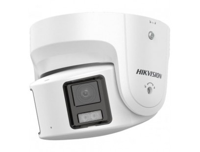 Hikvision dome DS-2CD2387G2P-LSU/SL(C) F4 (balta, 8 MP, 30 m. LED, ColorVu )