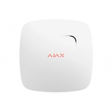 Bevielis dūmų / temperatūros jutiklis Ajax FireProtect 38105.10.WH1 (balta)