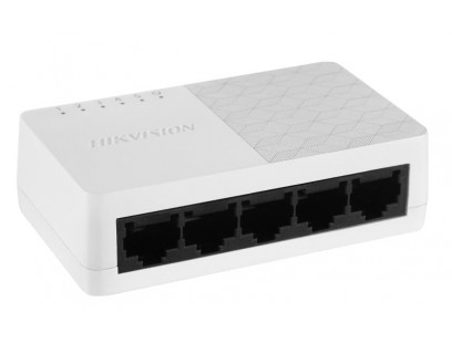 Hikvision 5 prievadų komutatorius DS-3E0505D-O