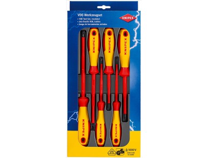 Atsuktuvų rinkinys Knipex 00 20 12 V01 (6 vnt., 1000V)