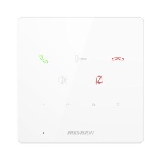 Telefonspynės vidinė stotelė, be ekrano, Hikvision DS-KH6000-E1 (BALTAS)