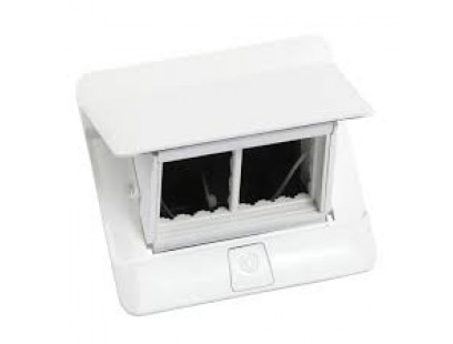 Įleidžiama modulinė dėžutė 4 mod. Legrand 654001 (metalinė, balta)