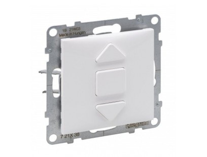 Mygtukas žaliuzėms Suno Legrand 721138 (baltas)