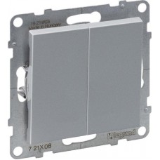 2 kl. perjungiklis aliuminis SUNO Legrand 721308