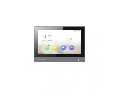 Hikvision įleidžiamas monitorius DS-KH8381-WTE1/Flush (juodas)