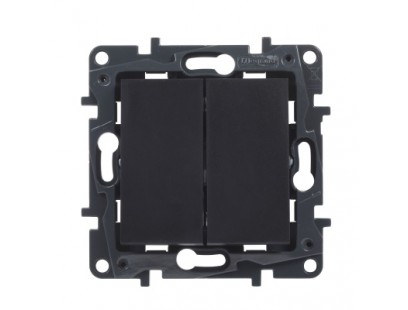 Juodas jungiklis Niloe Step Legrand 863505