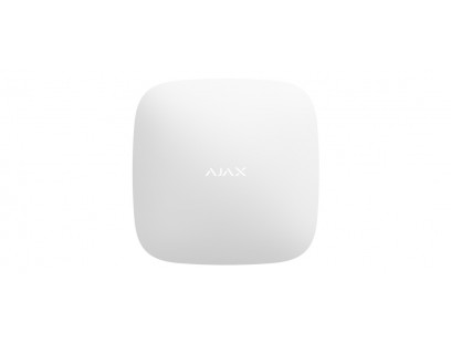 Bevielė centralė Ajax Hub 2 38239.40.WH1 (balta, 2G)
