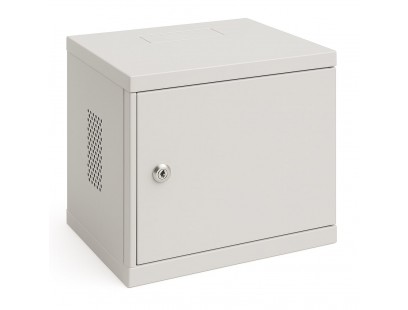 Komutacinė spinta 10'' pakabinama 4U 300x300x279mm (pilka, nesurinkta)