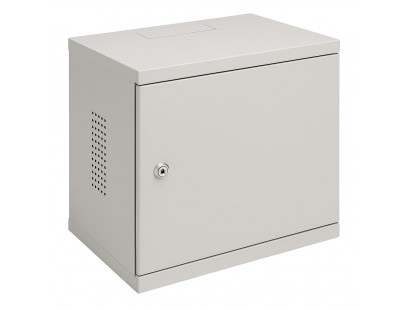 Komutacinė spinta 10'' pakabinama 9U 300x300x279mm (pilka, nesurinkta)